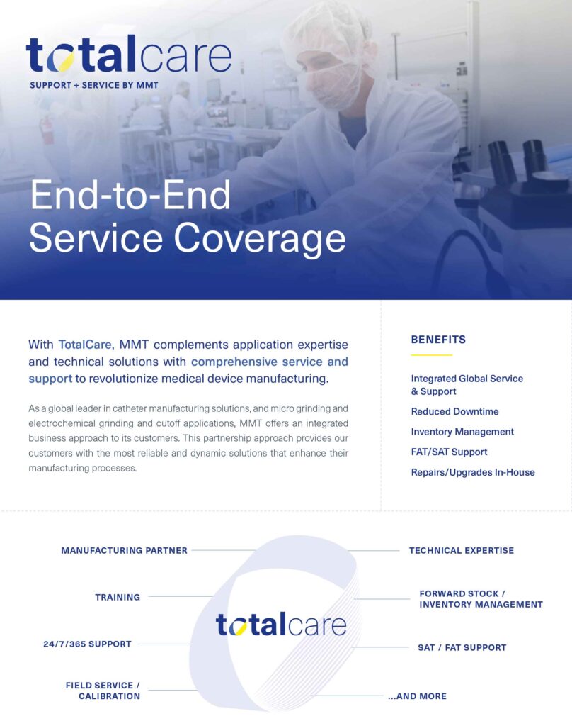 manufacturing production support, Total Care Services